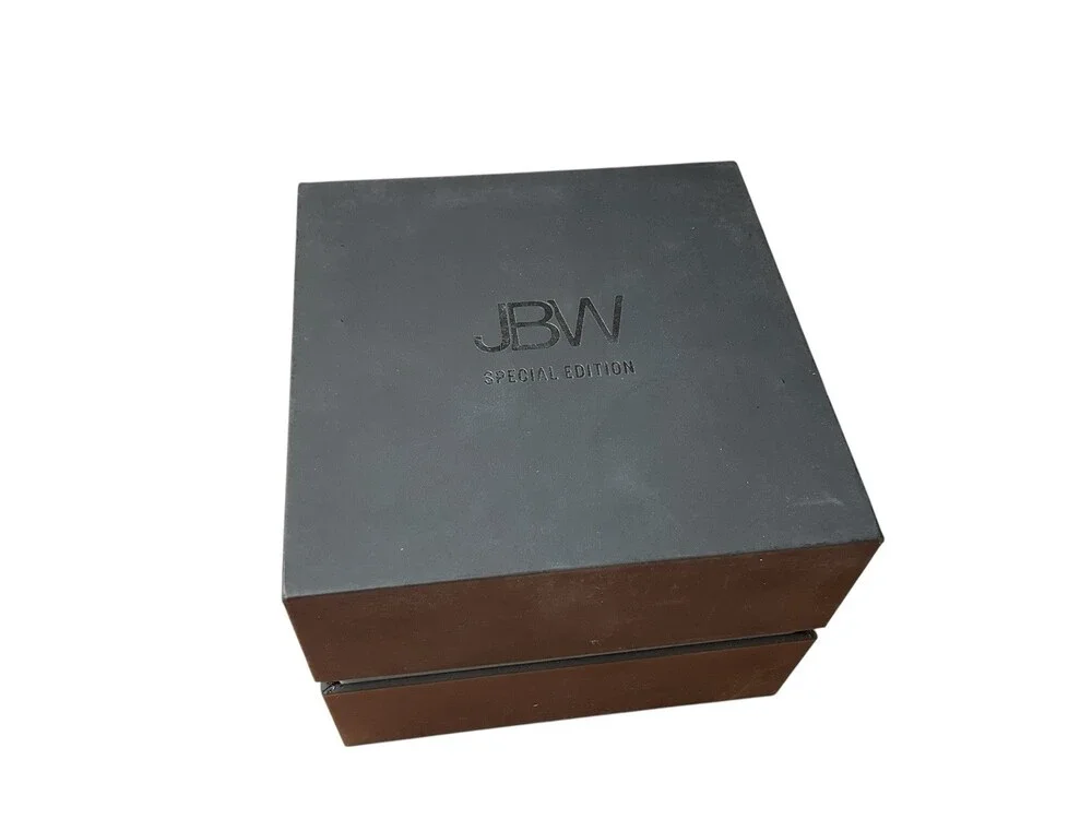 JBW 47mm Special Edition Diamond Black Crowne J6363D 0098/1000 Mens Watch